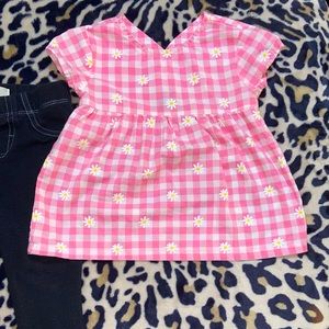 Carter’s picnic daisy shirt!🎀🌸